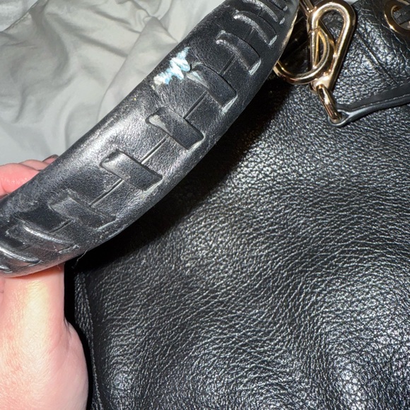 Michael Kors Pebbled Black Leather Backpack main image 4